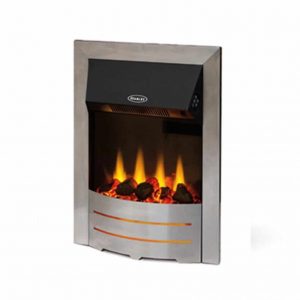 A Henley Arranmore Argon Eelctric Stove on a White Background!