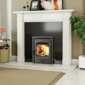 Henley Rowan 5Kw Insert Matt Black Eco