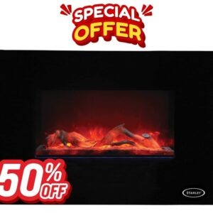Stanley ARGON Wall Hung 90cm Electric Fire